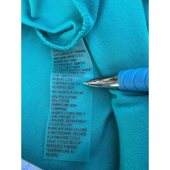 Allison Dailey Petite women’s Jersey top PXS Green sequin Round neck short sleev - Picture 3 of 7